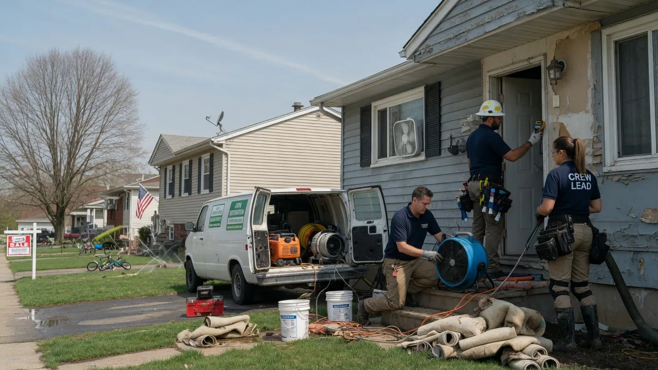 Flood Cleanup in Dunn Center, ND near me