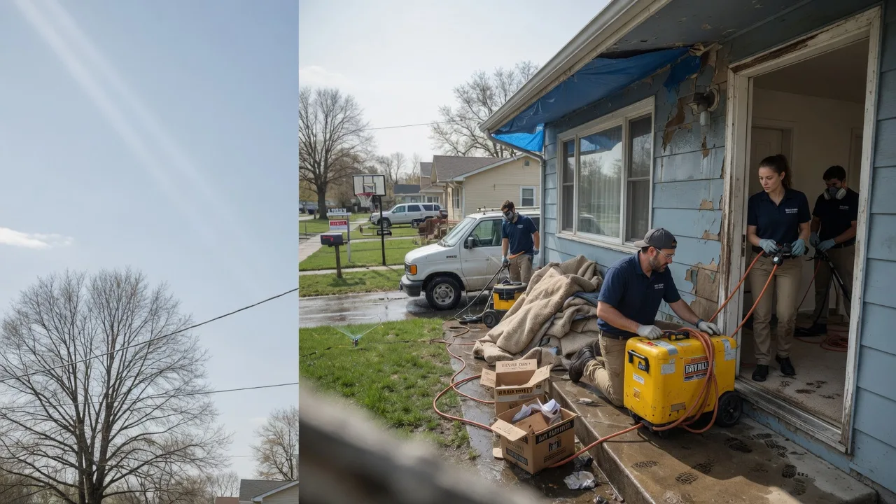 Basement Flood Cleanup in Dunn Center, ND near me
